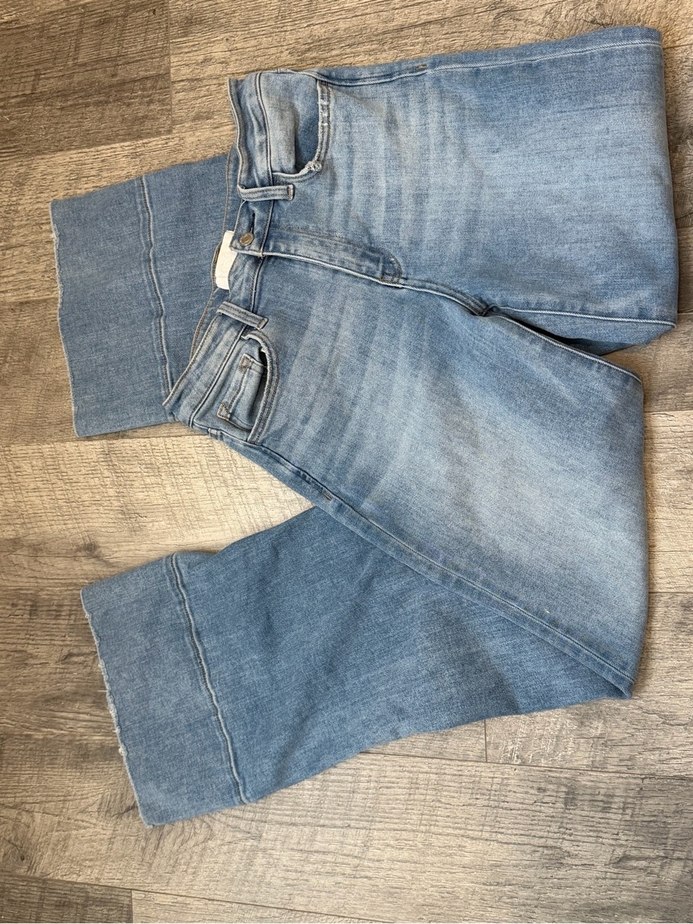 VERVET BY FLYING MONKEY Light Blue High-Rise Flare Jeans